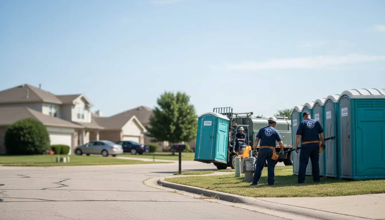 Porta Potty Rental in Marion, OH near me